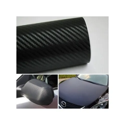 Folie carbon 3D roz pentru colantare auto 1.27m x 28m — imaginea 5