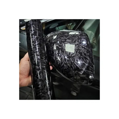 Folie carbon Forjat Lucios 9D PREMIUM 1,5mx1m / C9D-16SB — imaginea 6