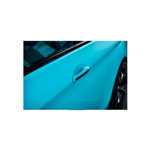 Folie protectie caroserie colorata PPF Bleu marine cu functie de regenerare si tehnologie eliminare bule 1mx1.52m — imaginea 2