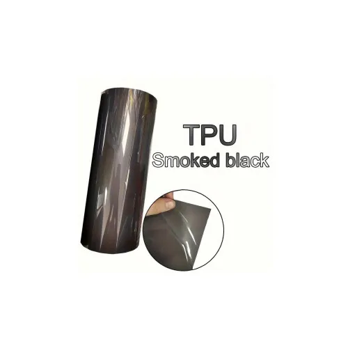 Folie protectie faruri si stopuri PPF TPU Premium Smoky Black 60cm x 60cm 7.5 mil — imaginea 2