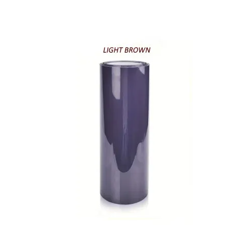 Folie protectie faruri si stopuri TPH Premium Light Brown cu regenerare 7.5m x 60cm — imaginea 2