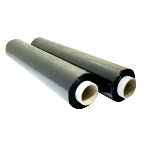 Folie stretch, negru, 23 microni, 99 m
