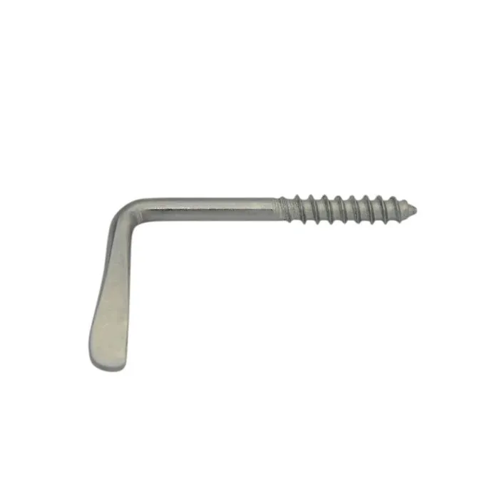 Foraibar cu filet, din otel, zincat alb, 73 mm