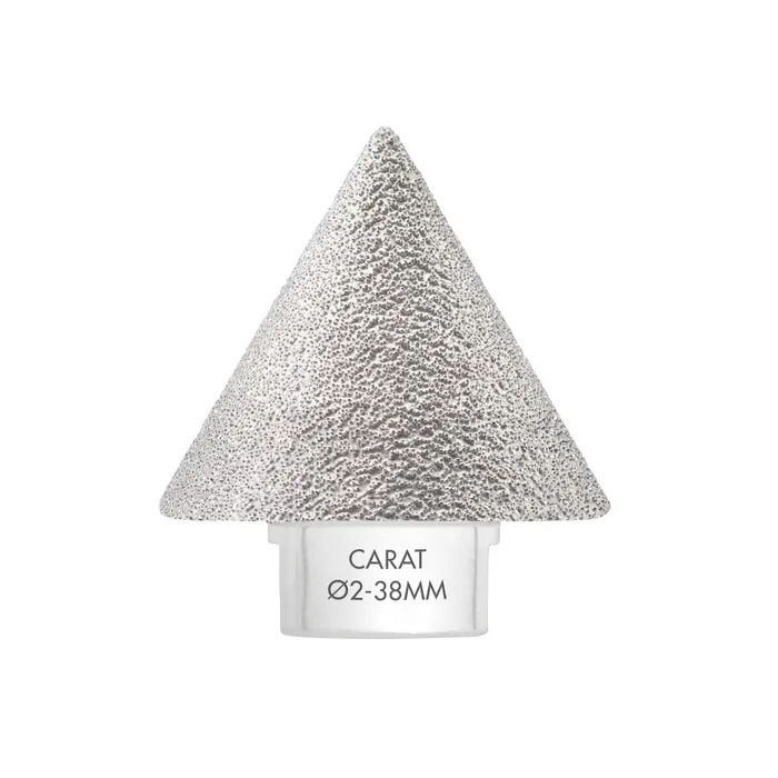 Freza diamantata conica, Carat EHM0380406, diametru 2-38 mm
