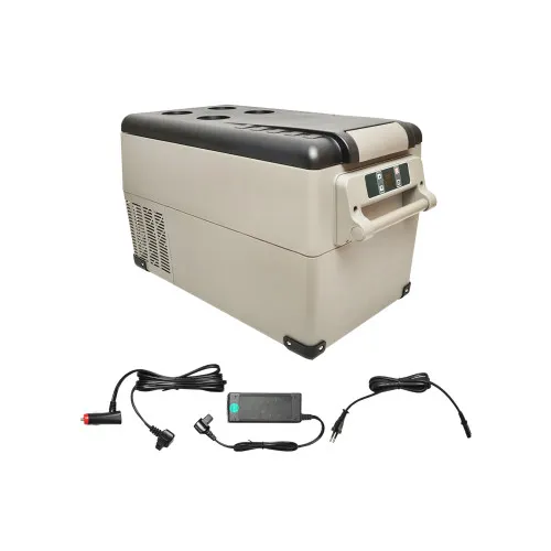 Frigider auto cu compresor 35L 12V 24V 220V 60W cu ecran LCD -18 +20°C — imaginea 2