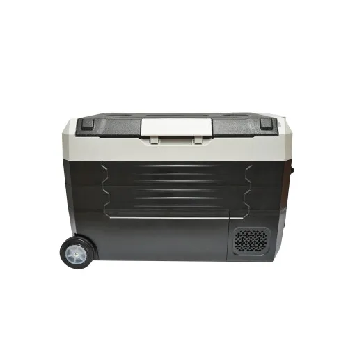 Frigider auto cu compresor 39.7L 12V 24V 220V tip troler cu roti si ecran LCD -20 +20°C — imaginea 2