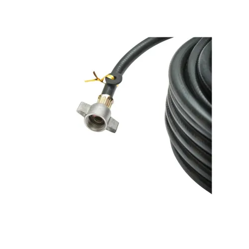 Furtun aer compresor 12m PVC 6x11mm cu capete de legatura pentru umflat roti — imaginea 3