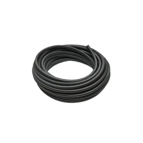 Furtun combustibil 8x12 mm cauciuc cu protectie din bumbac rola 20 m