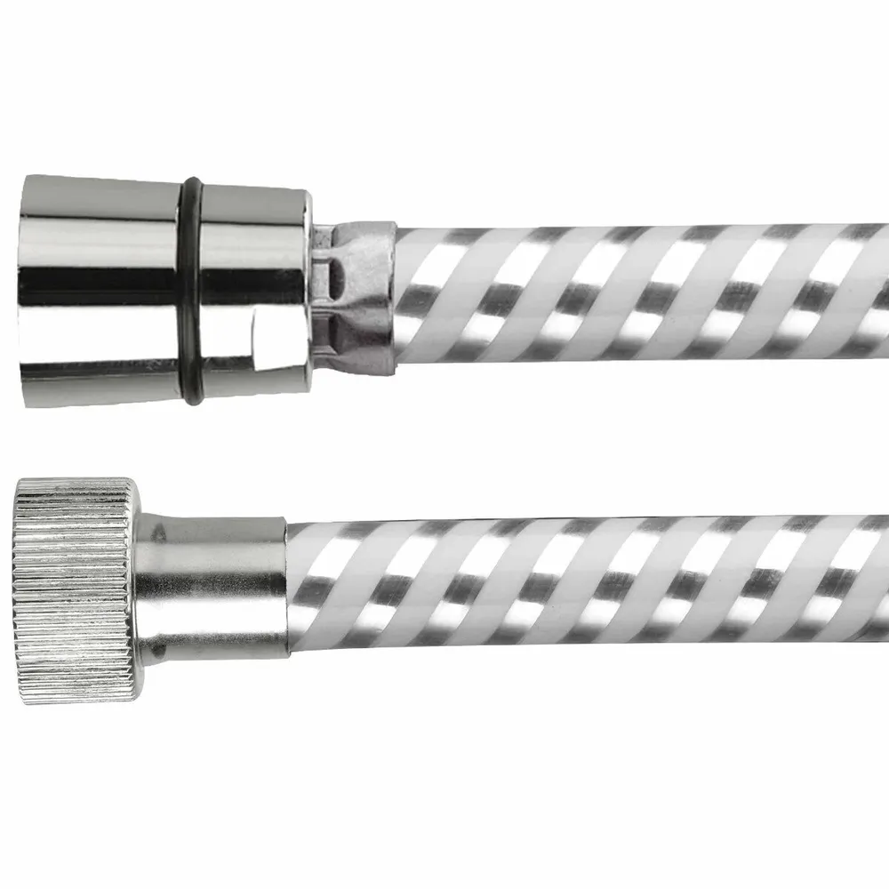 Furtun dus Remer 332CN200, biflex, 2 m, cromat sidefat