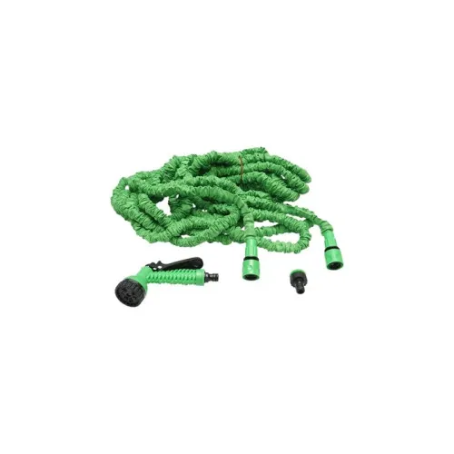 Furtun gradina extensibil latex 10-30m cu pistol 7 functii si accesorii