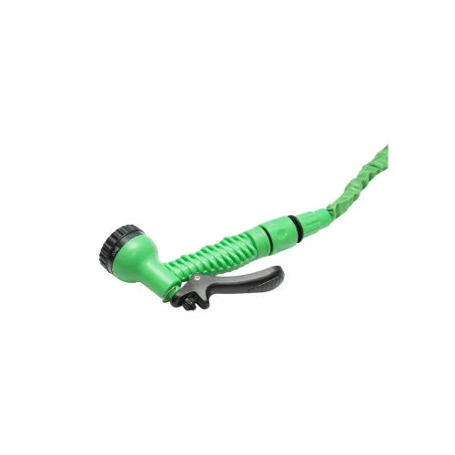 Furtun gradina extensibil latex 10-30m cu pistol 7 functii si accesorii — imaginea 3
