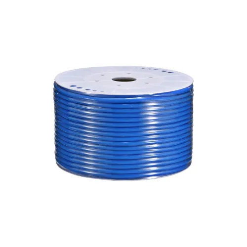 Furtun pneumatic PU 6x4mm 160m albastru aer comprimat MIV