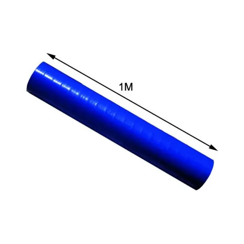 Furtun silicon drept cu insertie textila Ø57mm x 1m pentru tuning auto — imaginea 3