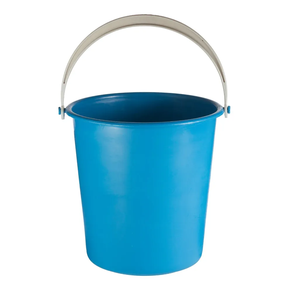 Galeata din plastic, rotunda, albastru, 5 L