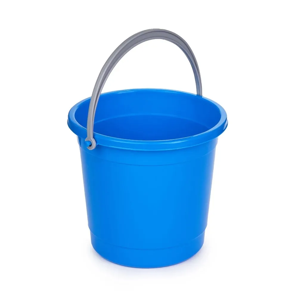 Galeata din plastic, rotunda, diverse culori, 5 L