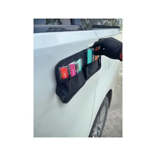 Geanta magnetica cu 4 raclete montaj colant auto PPF — imaginea 2
