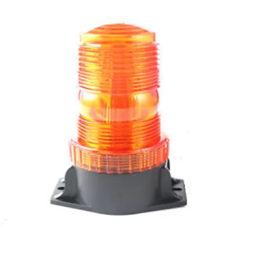 Girofar omologat U.E. cu 24 SMD 5730 12-24V lumina portocalie.