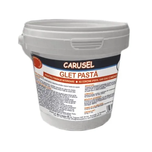 Glet pasta pentru finisaje interioare Carusel 0, 8 kg