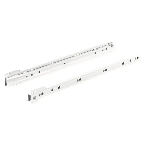 Glisieresin 400mm, Hettich, alb, 1 pereche, max. 15kg