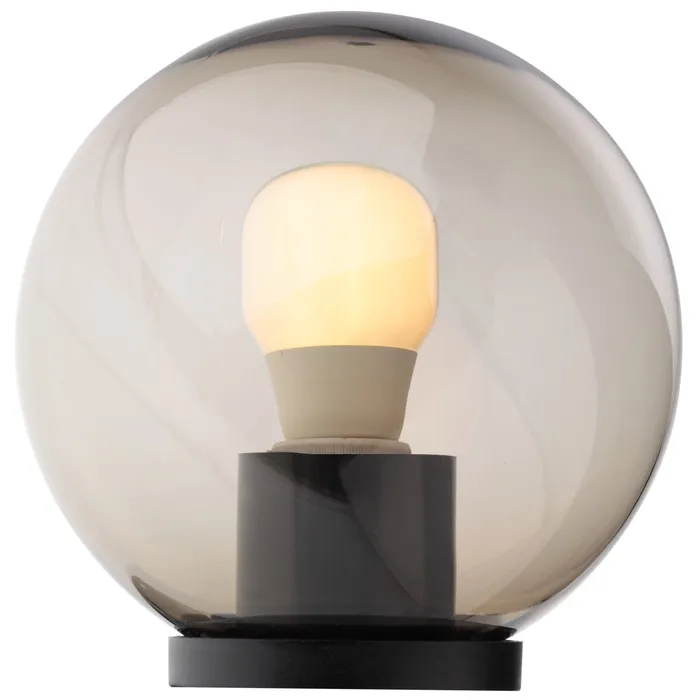 Glob ornamental Sfera 1 9760, 1 x E27, H 21 cm, D 20 cm, fumuriu, modern