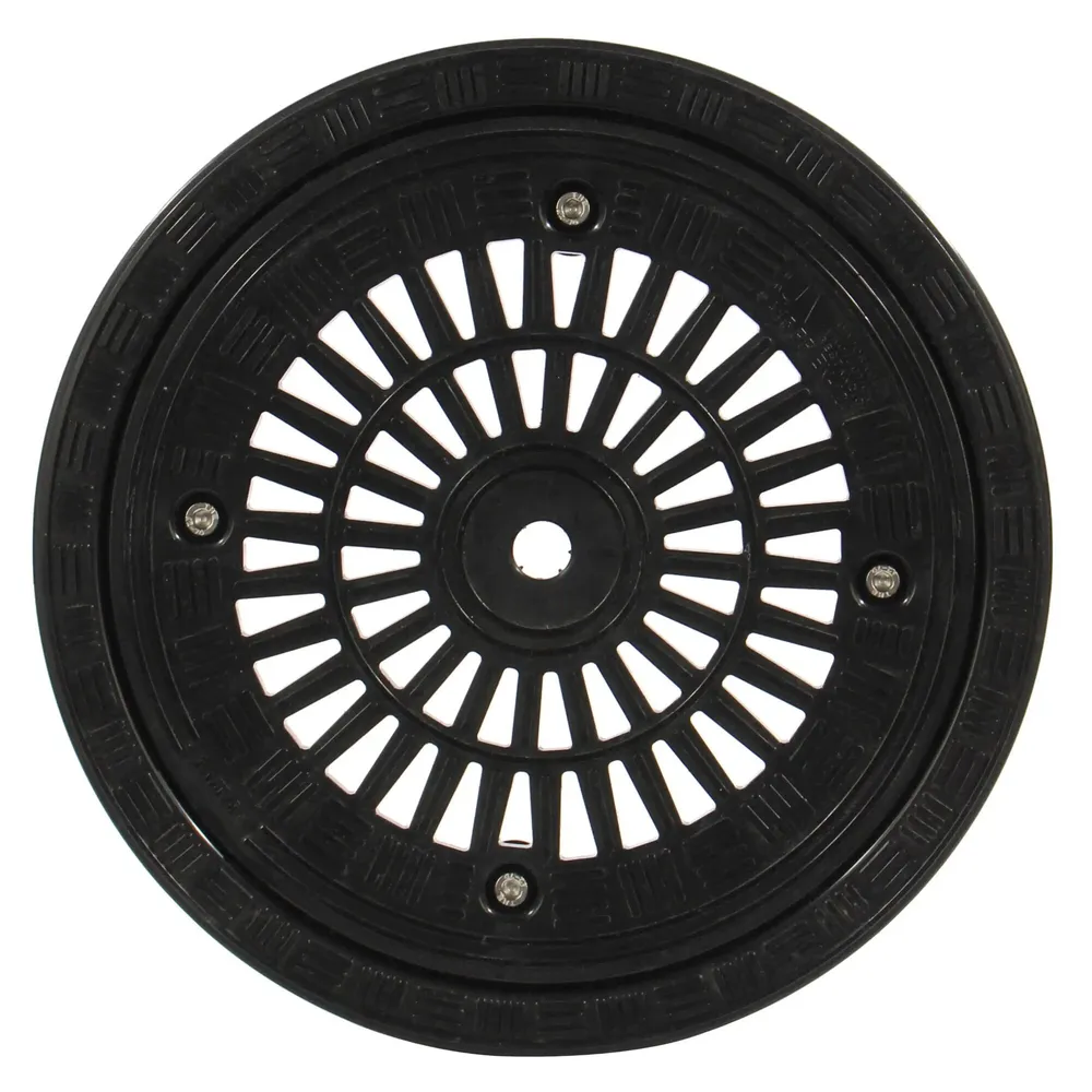 Gratar PP cu rama rotunda, A15, pentru teava D 315 mm