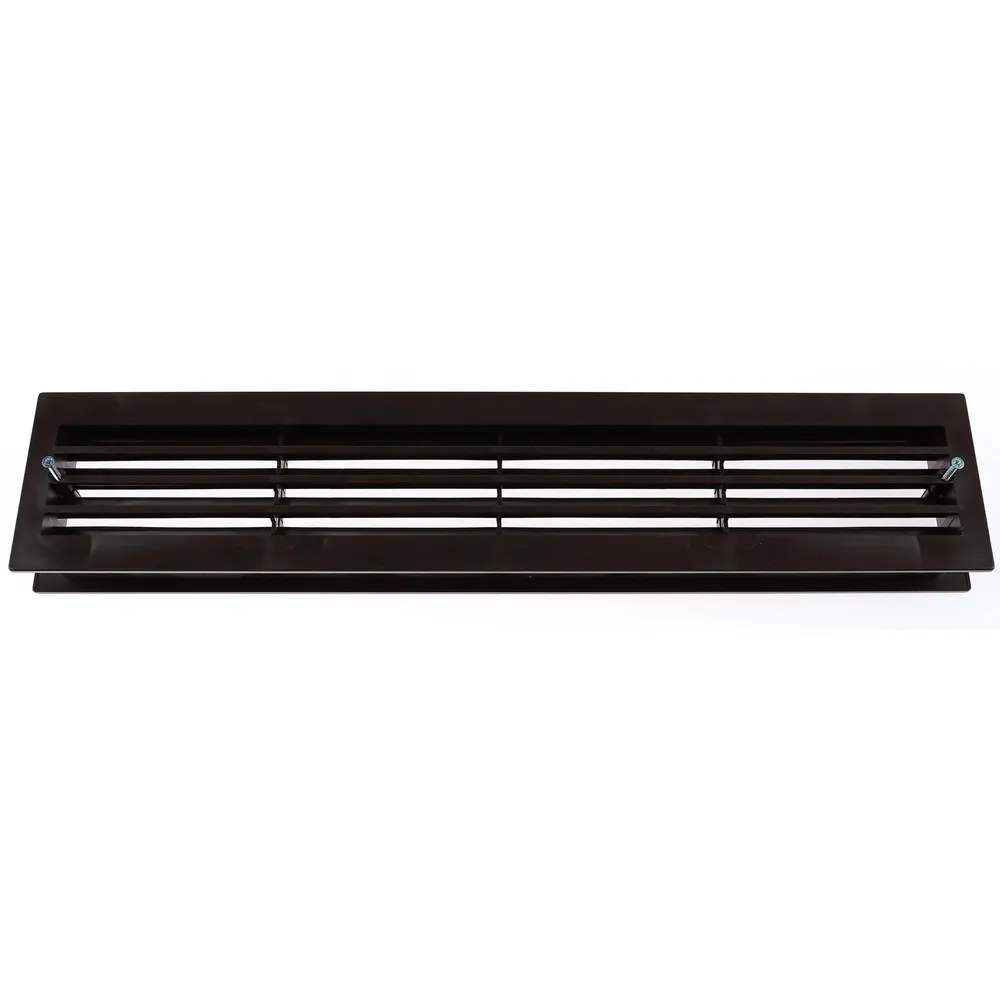 Grila aerisire usa, maro, Vents MV 430/2M, 420 x 91 mm