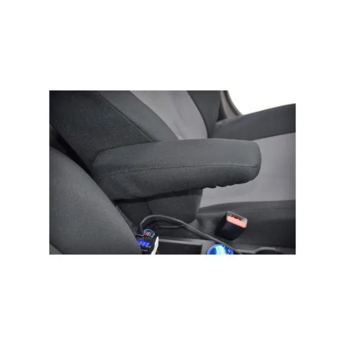 Husa cotiera compatibila Dacia Logan III Comfort 2020-> / Dacia Sandero III 2021-> Premium Material Textil negru