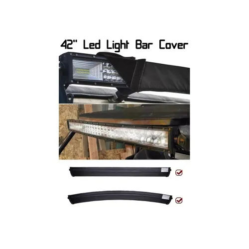 Husa protectie proiector auto si LED bar 106.7 cm 42 inch universala negru