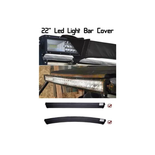 Husa protectie proiector auto si LED bar 56 cm 22 inch universala negru
