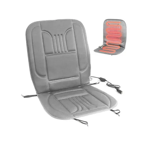 Husa scaun auto cu incalzire 12V Gri MIV