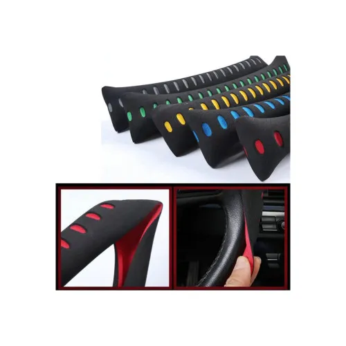Husa volan auto din neopren marime M 37-38 cm diverse culori — imaginea 2