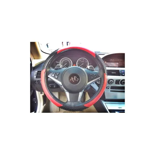 Husa volan auto imitatie piele marime M 37-38 cm diverse culori — imaginea 6