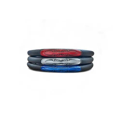 Husa volan auto imitatie piele marime M 37-39 cm diverse culori