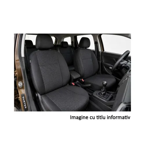 Huse scaune auto compatibile Dacia Duster II 2018-2022 spatar bancheta fractionat Premium Material Textil