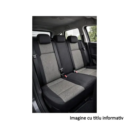 Huse scaune auto compatibile Dacia Duster III 2024-> spatar bancheta fractionat Premium Material Textil — imaginea 2