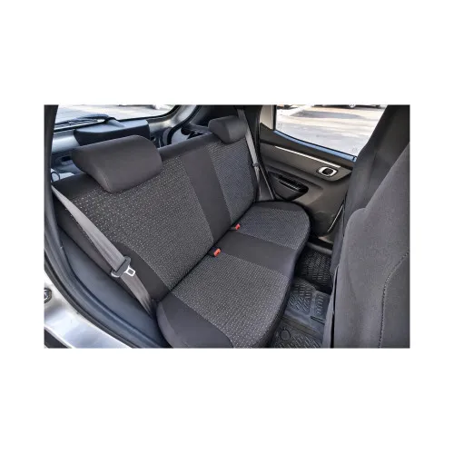 Huse scaune auto compatibile Dacia Logan III Prestige 2020-> spatar bancheta fractionat Premium Material Textil — imaginea 2