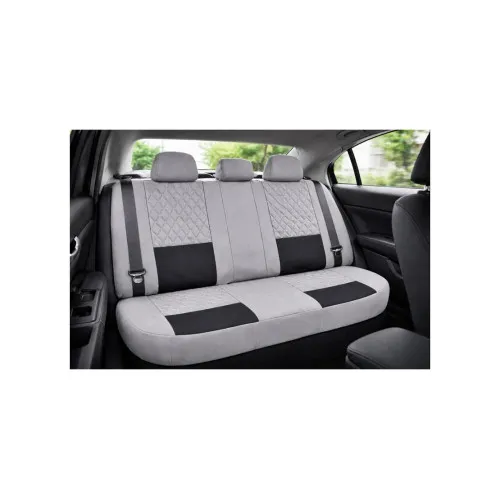 Huse scaune auto universale fractionate XL Premium compatibile SUV si Limuzine gri negru — imaginea 6
