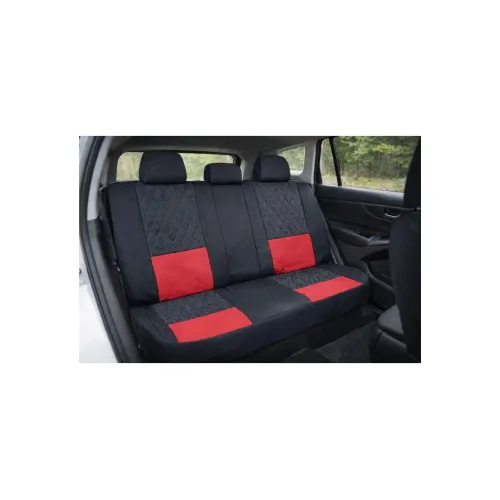 Huse scaune auto universale fractionate XL Premium compatibile SUV si Limuzine negru rosu — imaginea 5