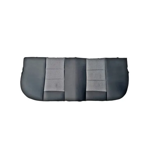Huse scaune auto universale premium cu bancheta spate fractionata negru gri — imaginea 3
