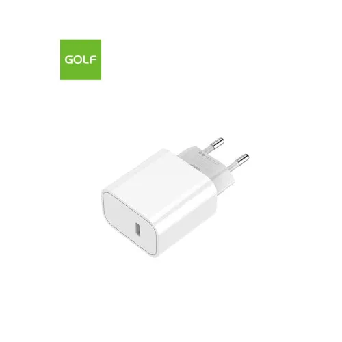 Incarcator retea 30W 3A 1xType-C alb Golf