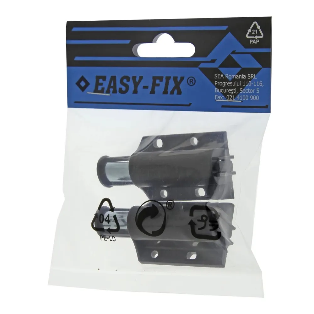 Inchizator magnetic, pentru usi sticla, Easy-Fix, set 2 bucati