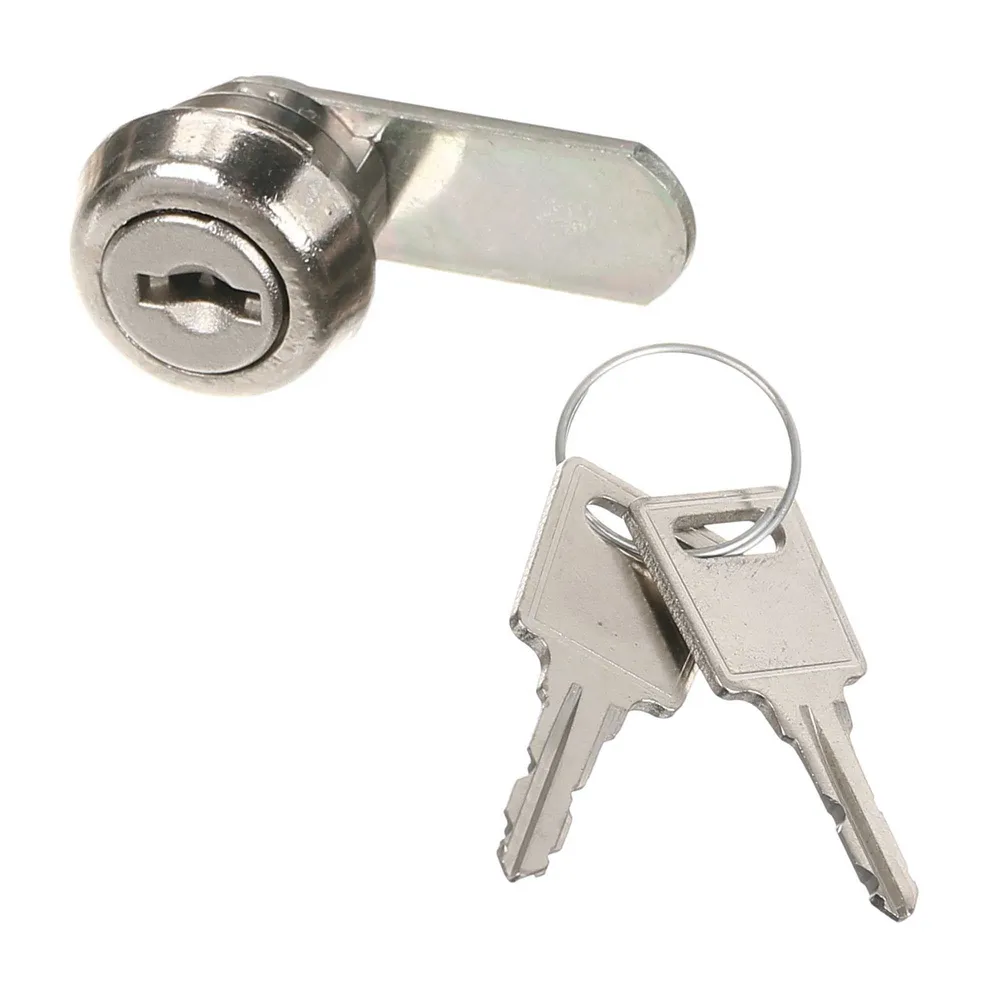 Incuietoare incastrata pentru mobila, cu cama dreapta, cu 2 chei