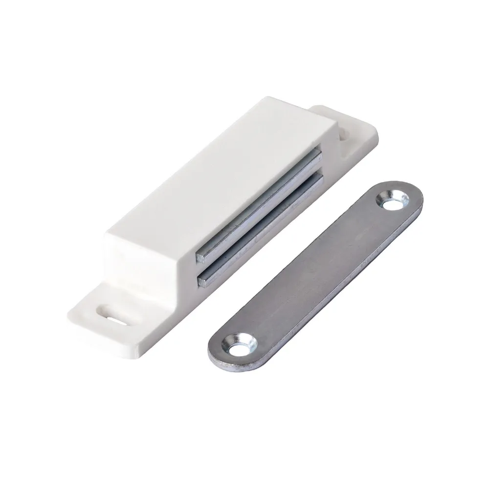 Incuietoare magnetica pentru mobila, max 13.5 kg, alb (set 2 buc)