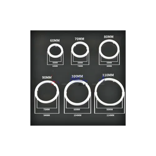 Inele angel eyes LED COB 12V waterproof Diametru: 60 mm — imaginea 3