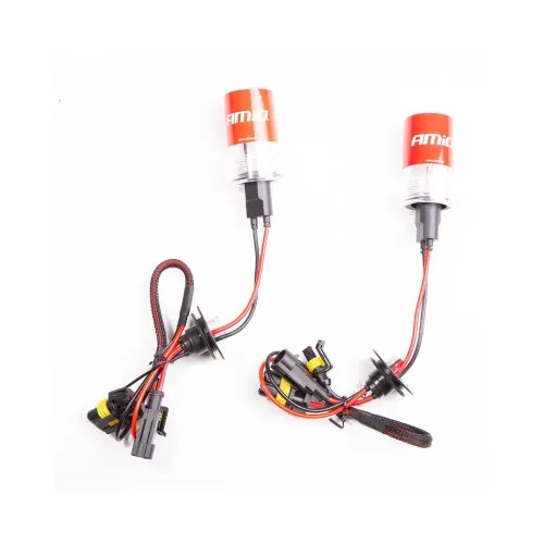 Instalatie xenon H7 35W 4300K 12-24V CANBUS Amio cu droser digital — imaginea 4