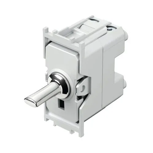 Intrerupator cap-scara jaluzele TEM Edge, 1 modul, crom