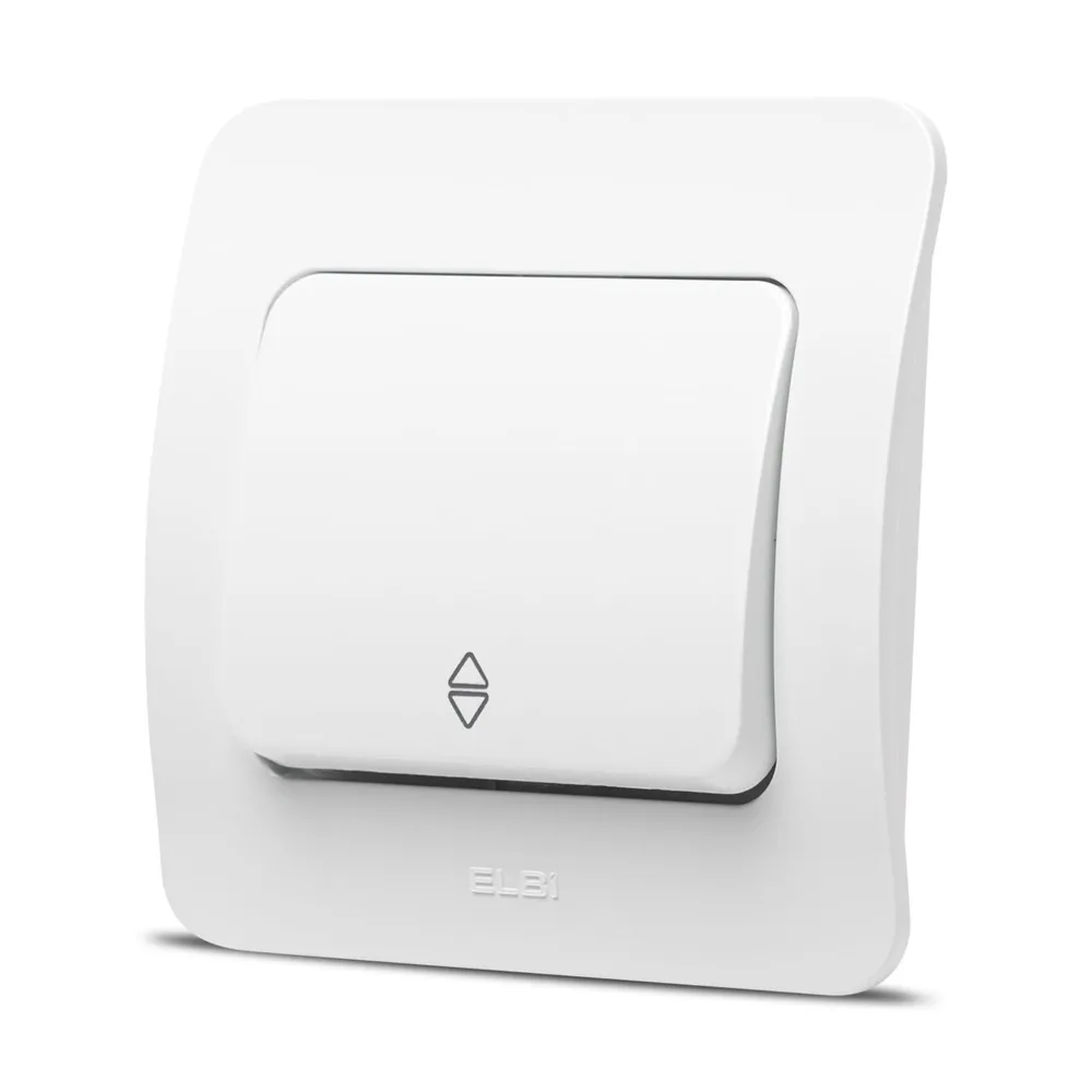 Intrerupator cap scara Jazz, IP20, alb