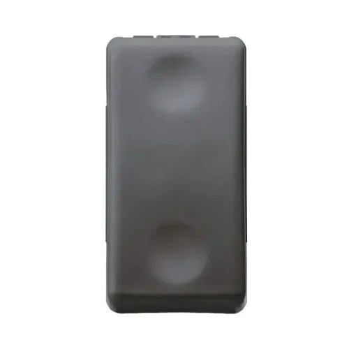 Intrerupator cap-scara simplu Gewiss System, 1 modul, negru