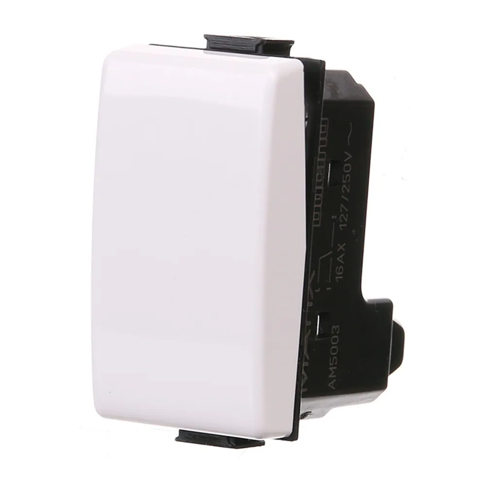 Intrerupator cap scara simplu Legrand Bticino Matix, modular, IP20, alb