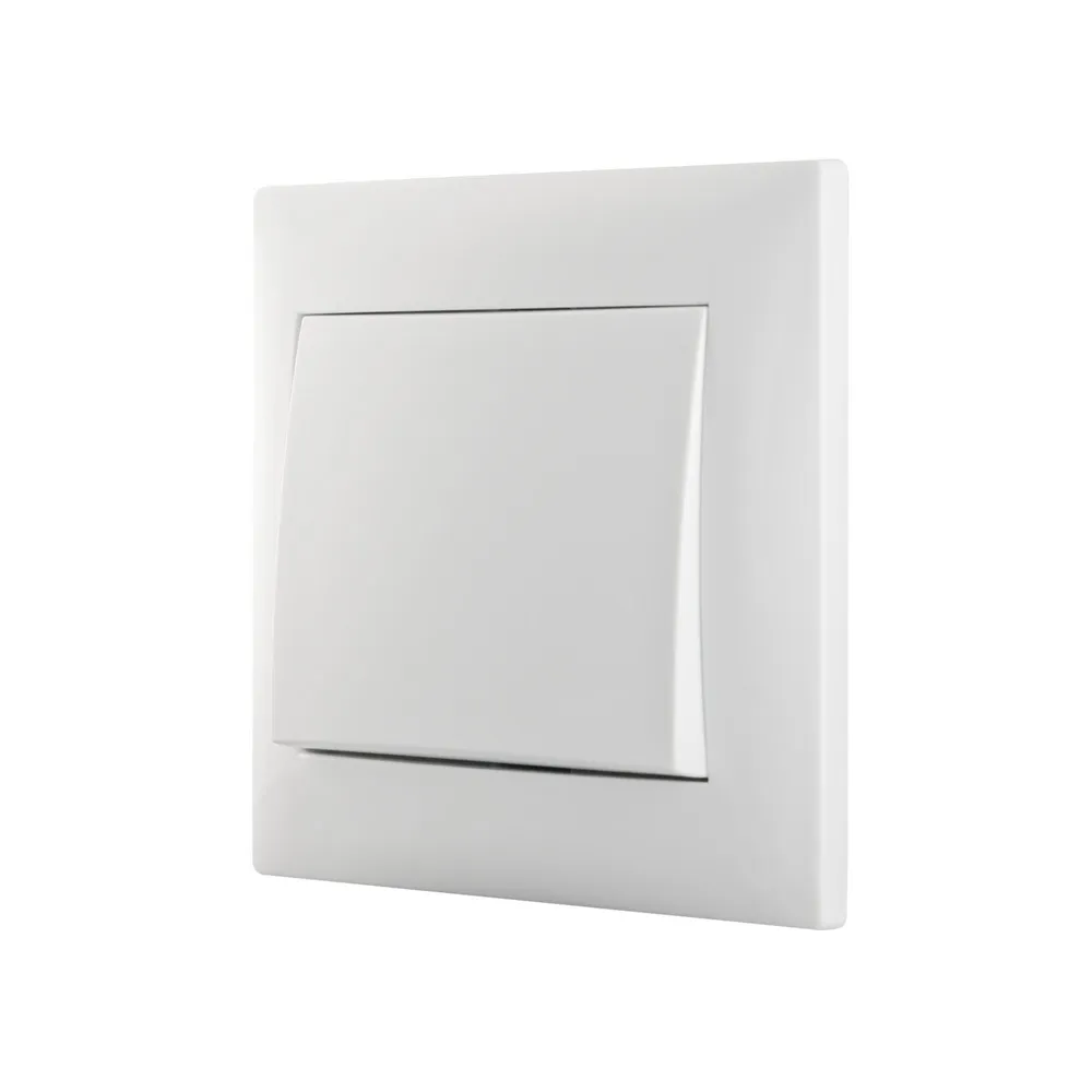 Intrerupator cap scara simplu Lexman Lika, clasic, IP20, alb